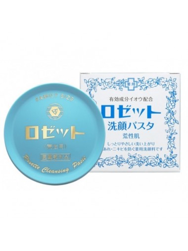 ROSETTE PASTE 硫磺潔面膏90g粉藍色（乾燥肌）